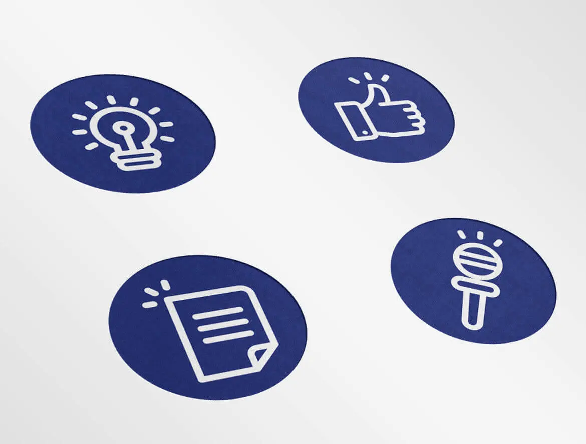 4 icônes Services Business France