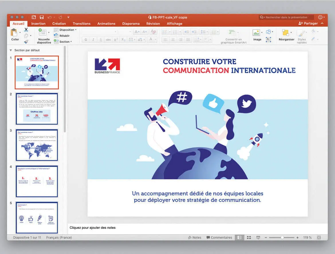 Prez PowerPoint Business France