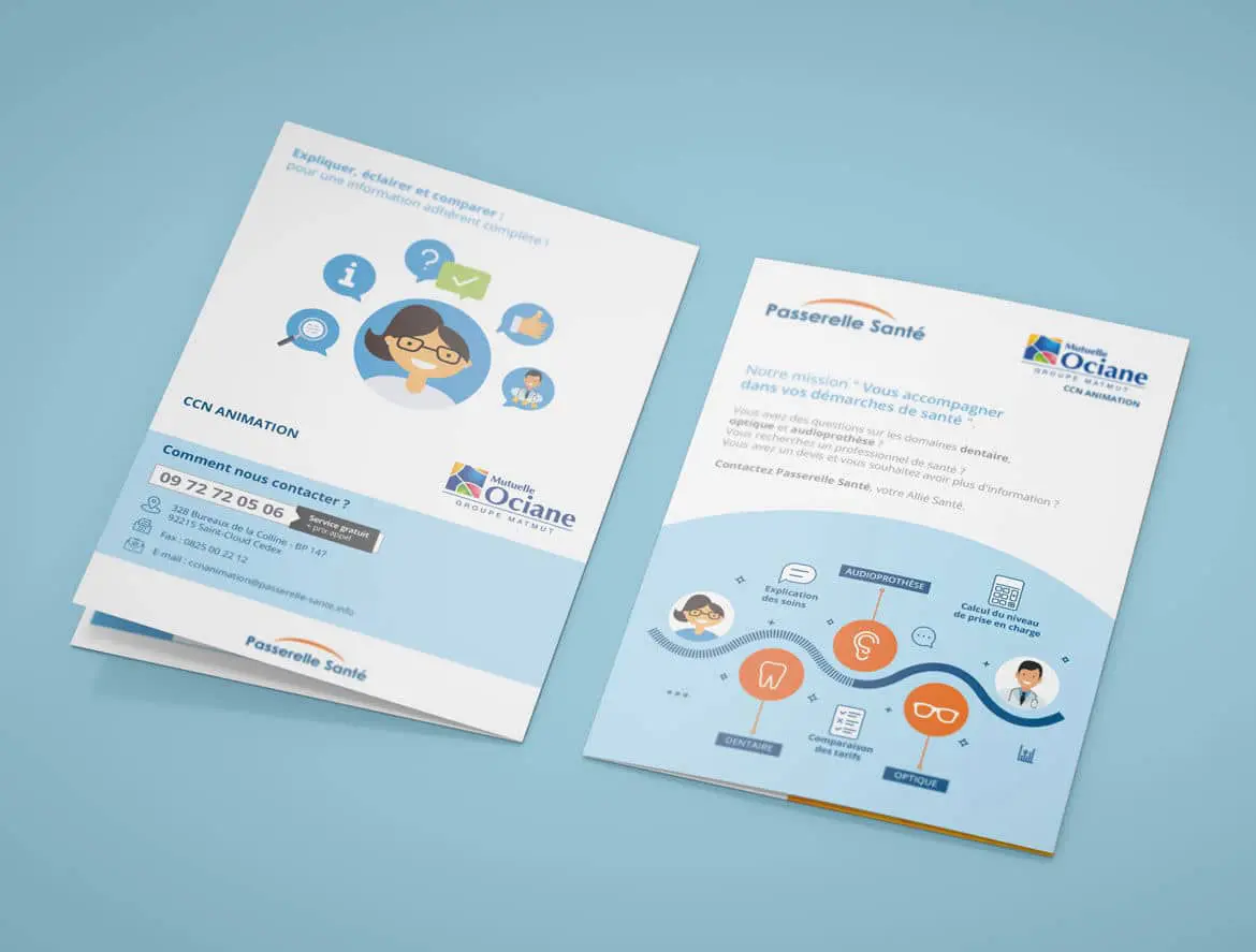 EquaSanté Leaflet-brochure A5 : Première de couverture