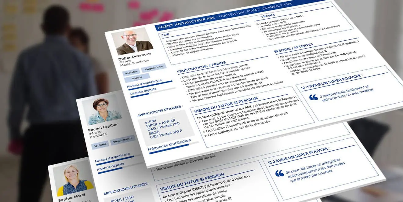 Fiches Personas finalisés suite aux ateliers au MDA La Rochelle