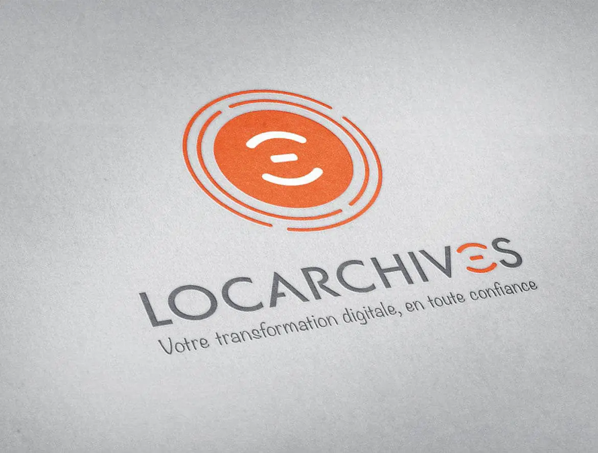 Design du nouveau logo Locarchives et de son sigle emblématique