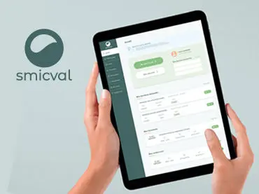 Vignette Application Saas, Outil Métier Smicval